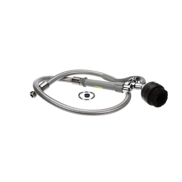 Spray Valve With Brush And 44 Flexible Stainless